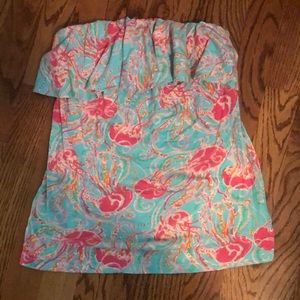 Lilly Pulitzer -  Wiley Ruffle Tube Top